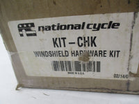 Harley National Cycle NOS 39mm XL & FXR Chrome Windshield Hardware Kit KIT-CHK