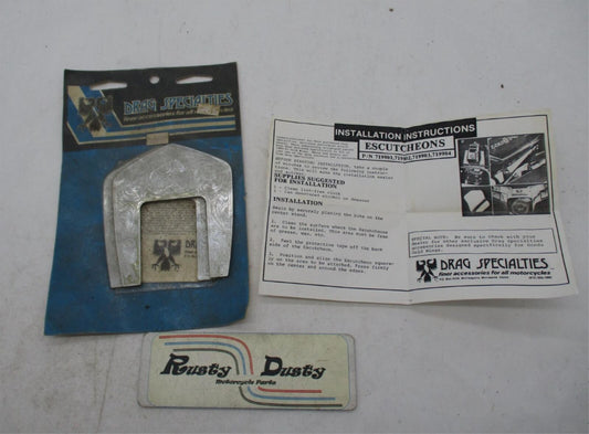 Drag Specialties Chrome Fairing Escutcheons Bracket 719901 719902 719903 719904