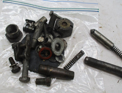 Mixed Lot of Vintage AJS Matchless Motorcycle Hardware