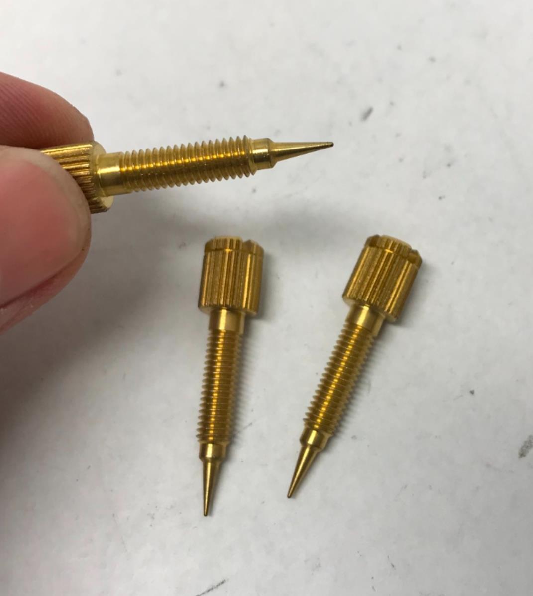 Lot of 3 Harley idle Throttle Mixture Screws