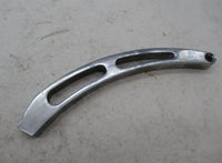 Harley Davidson Custom Chopper Chrome Slotted Curved Mirror Stem