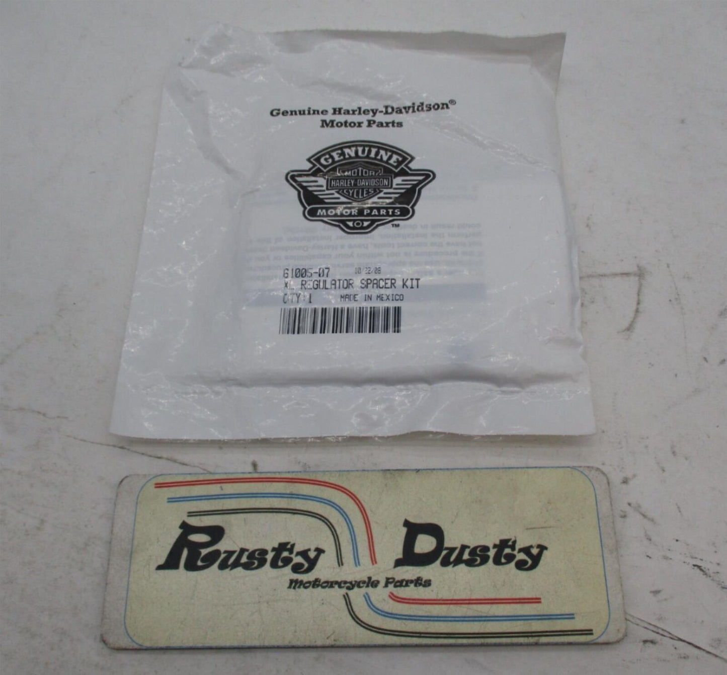 Harley Davidson Genuine NOS Spacer Regulator Kit 61005-07