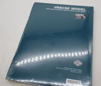 Harley Davidson Official Factory 2005 VRSCSE  Service Manual Supplement 99525-05