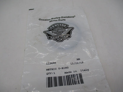 Harley Davidson Genuine NOS Metric O-Ring 11346K