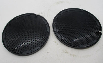 Pair of Harley Davidson Round Speaker Cover Grills 4 Hole Mount