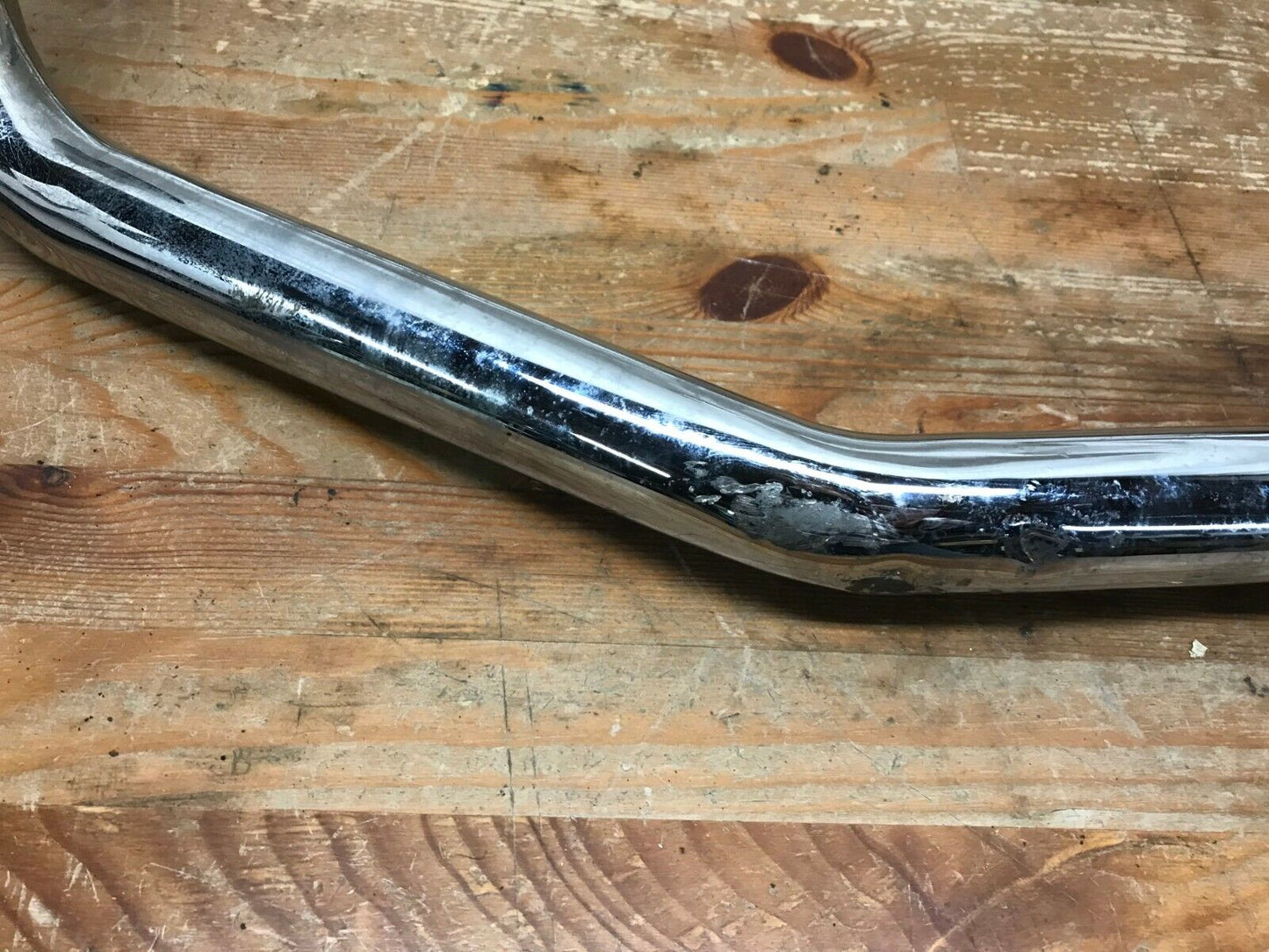 Harley Slash Cut Single Pipe Exhaust Shovelhead FX FXR Touring