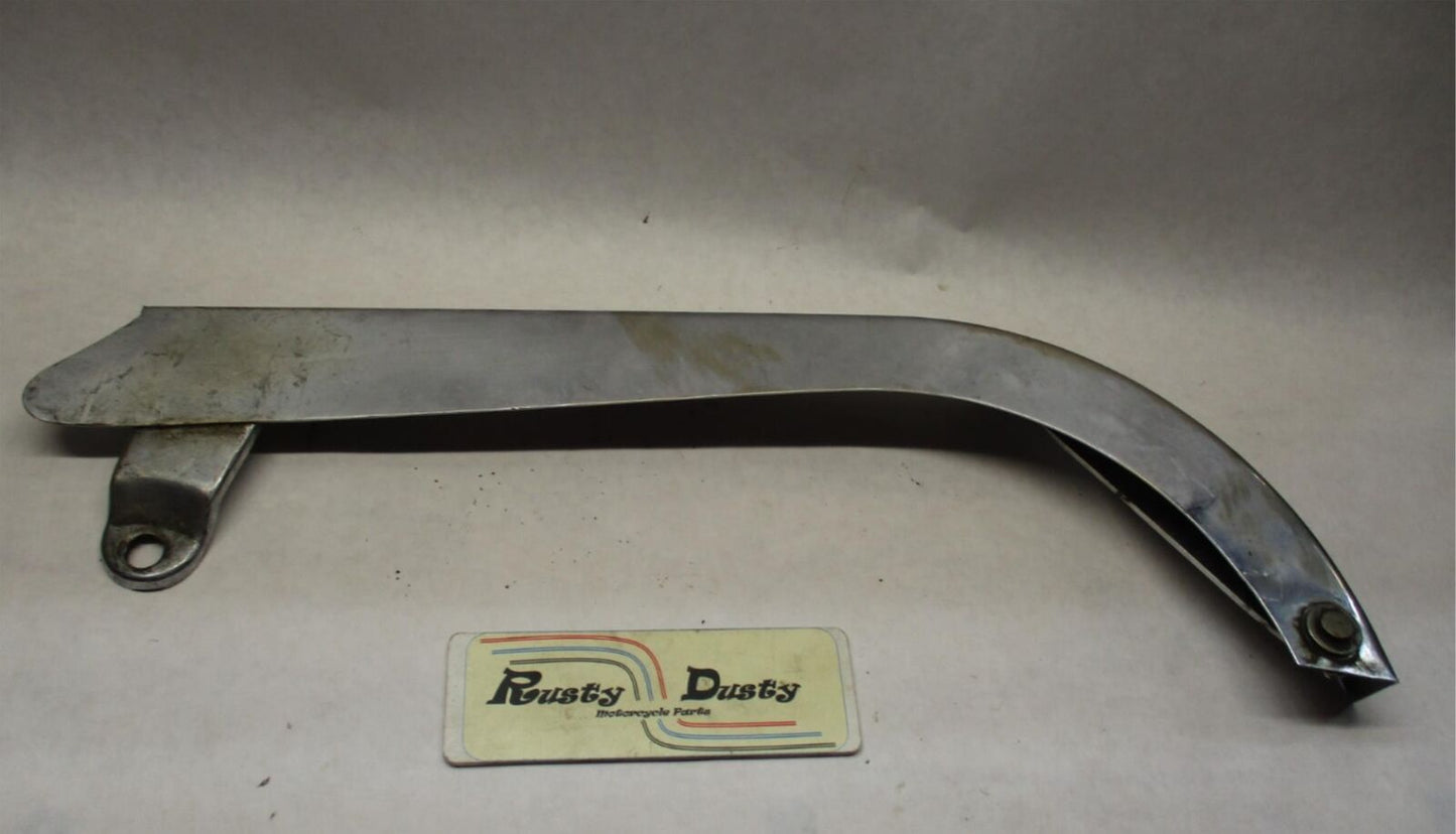 Harley Davidson Dyna Super glide Chrome Rear Upper Belt Guard Chrome