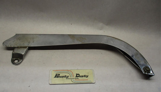 Harley Davidson Dyna Super glide Chrome Rear Upper Belt Guard Chrome