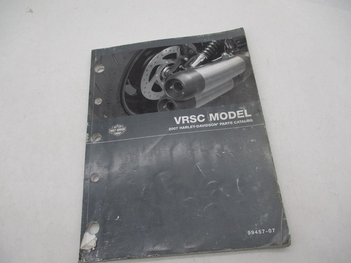 Harley Davidson Official Factory Genuine 2007 V-Rod VRSC Parts Catalog 99457-07