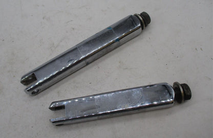 Harley Davidson Pair of Chrome Highway Peg Extensions 6" & 5"
