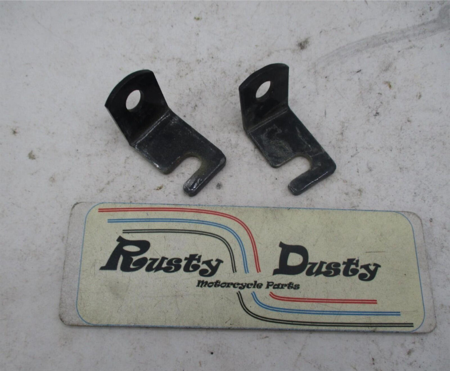 Lot of 2 Harley Davidson Genuine Seat Support Brackets 52586-65