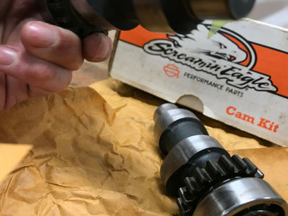 Genuine 99-06 Harley Touring Dyna Softail Stock 88 Cams OEM Low Mileage "A" CAMS