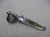 Harley Davidson Single Highway Peg with Engine Crash Bar Mounting Clamp