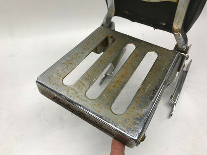 Harley evo softail fxst flstf sissy bar passenger backrest pad luggage rack