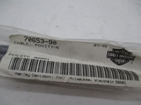 Harley Davidson Genuine NOS Positive Battery Cable 70653-90