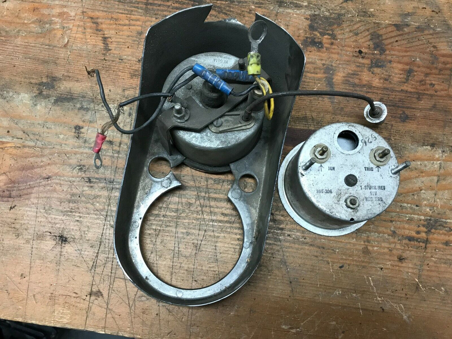 Harley Davidson Shoevlhead Speedometer Tach Gauge Cluster parts or Repair