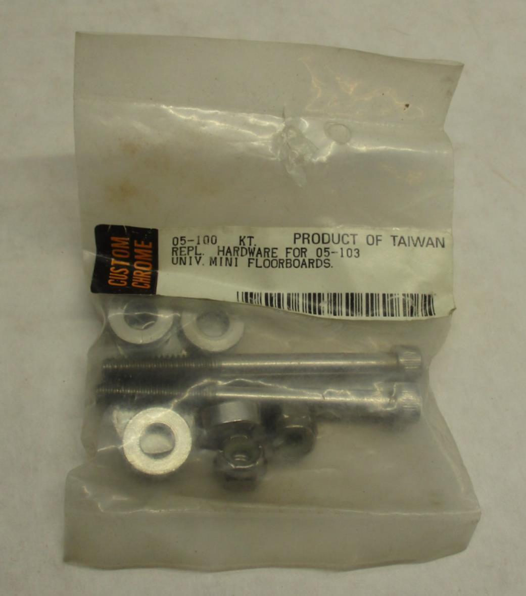 Custom Chrome - Harley Davidson Mini Floorboard Hardware 05-100