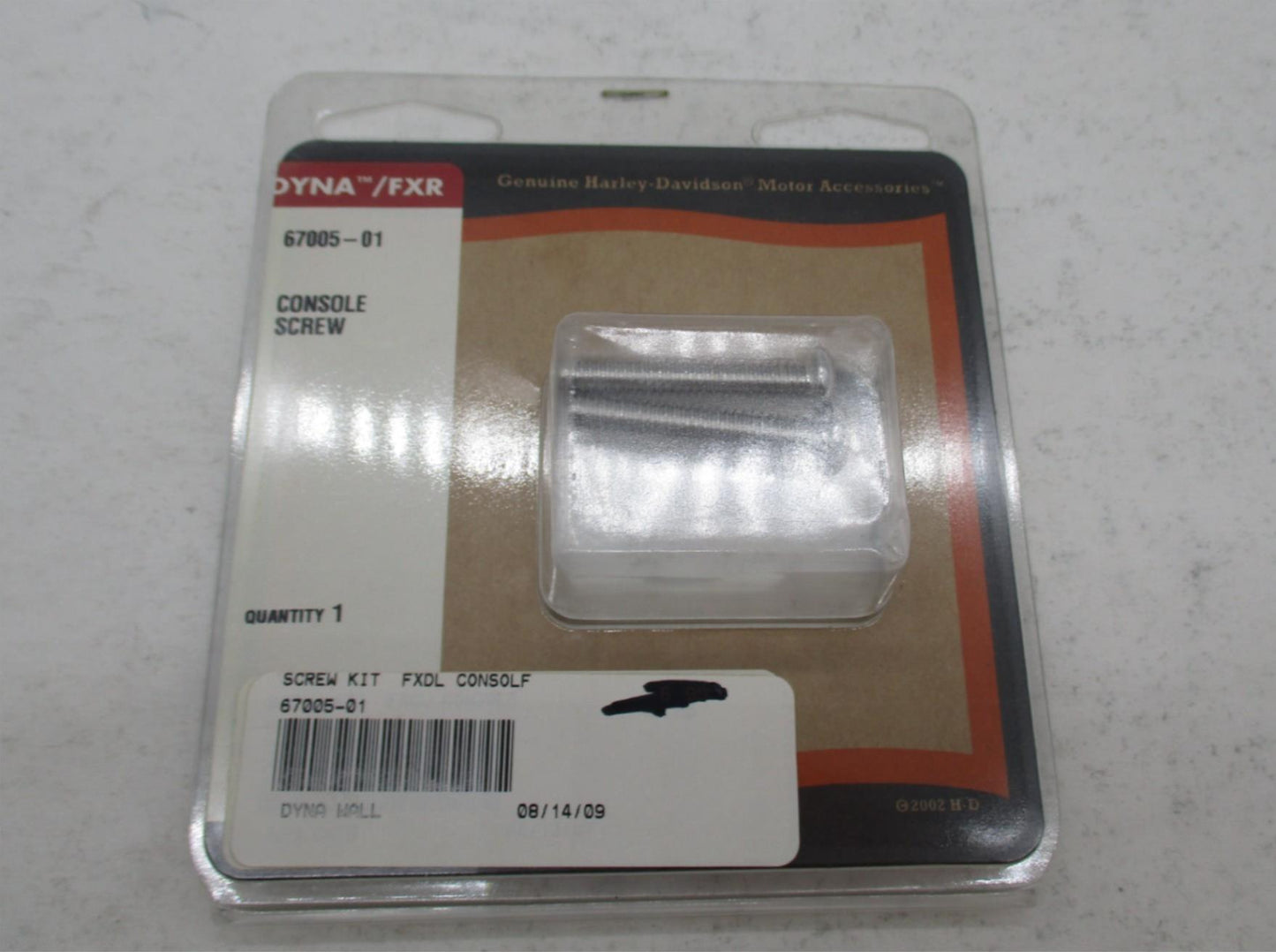 Set of 2 Harley Davidson Genuine NOS Dyna/FXR Console Screws 67005-01
