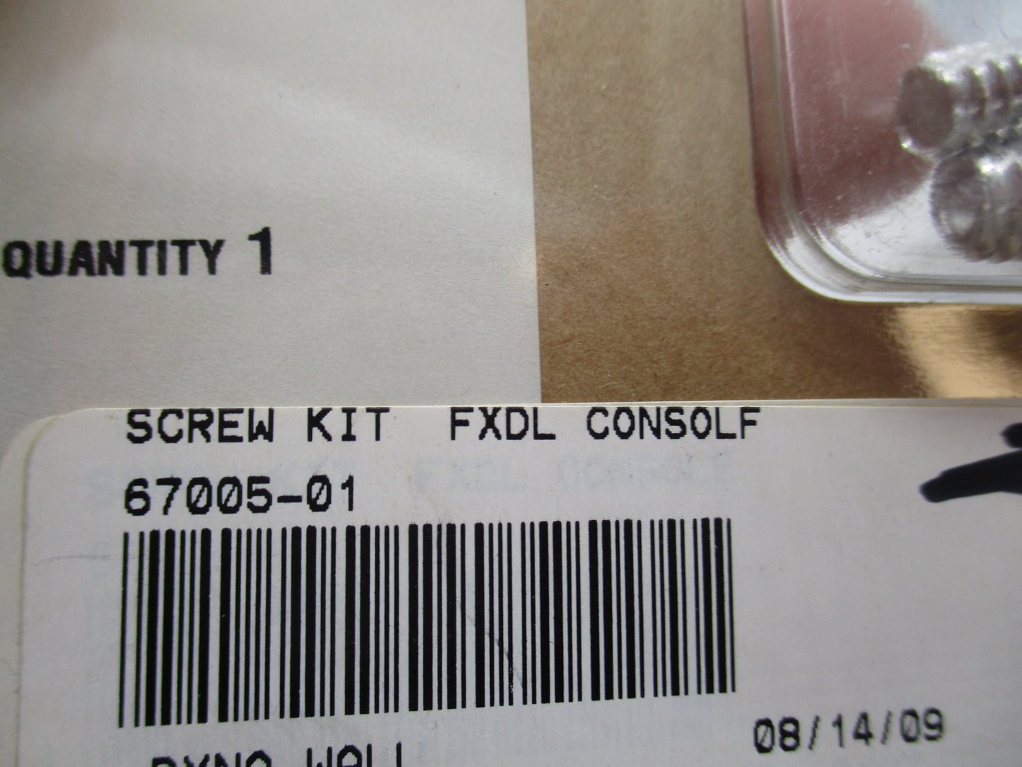 Set of 2 Harley Davidson Genuine NOS Dyna/FXR Console Screws 67005-01