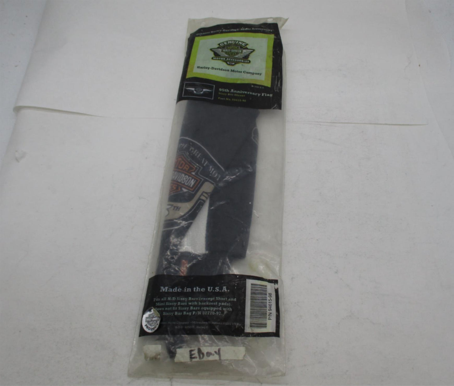 Harley Davidson Genuine NOS 95TH Anniversary Flag 92770-97
