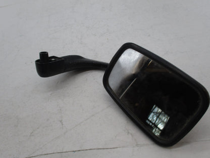 Single Right Side Black Universal Motorcycle Metal Handlebar Bar End Mirror