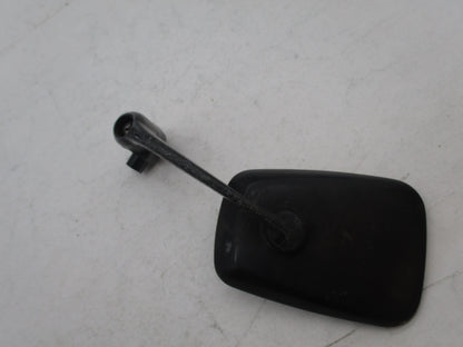 Single Right Side Black Universal Motorcycle Metal Handlebar Bar End Mirror