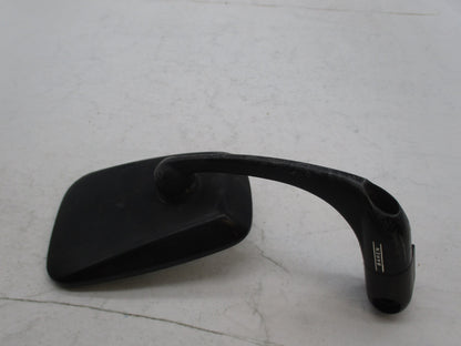 Single Right Side Black Universal Motorcycle Metal Handlebar Bar End Mirror