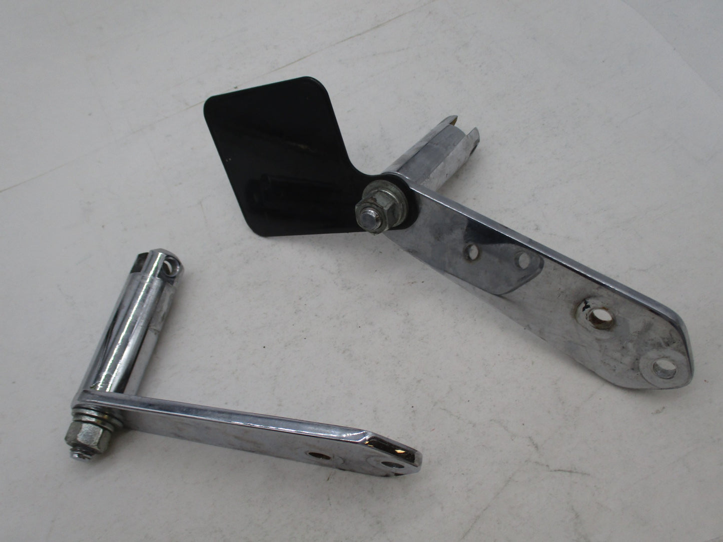 Harley Davidson Chopper Pair of Chrome Footpeg Chrome Brackets