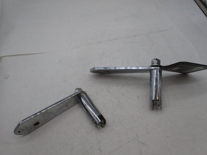 Harley Davidson Chopper Pair of Chrome Footpeg Chrome Brackets
