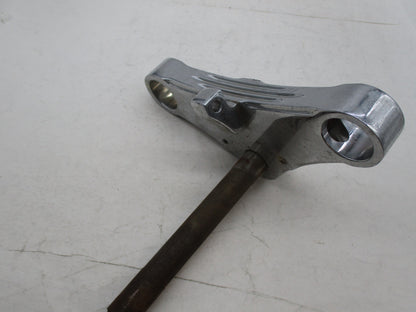 Harley Custom 39mm Upper Triple Tree Steering Head Billet Chrome Dyna FXR