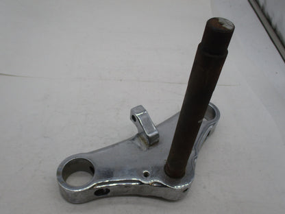 Harley Custom 39mm Upper Triple Tree Steering Head Billet Chrome Dyna FXR