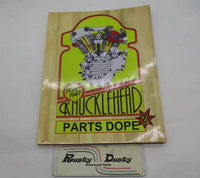 Knucklehead Parts Dope Motorcycle Dealership Catalog Reference Guide 1936-1947