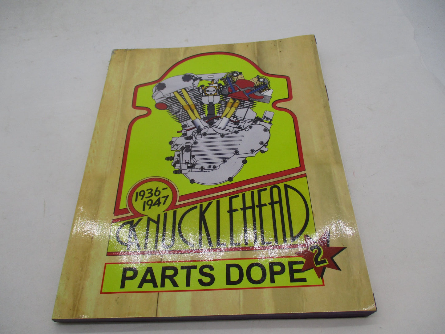 Knucklehead Parts Dope Motorcycle Dealership Catalog Reference Guide 1936-1947