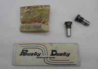 Lot of 2 Harley Davidson Genuine NOS Fork Tube Cap Oil Plugs 52-66 45934-52A